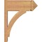 Ekena Millwork Thorton Smooth Arts and Crafts Outlooker, Western Red Cedar, 7 1/2"W x 18"D x 22"H OUT08X18X22THR03SWR - alternate 2